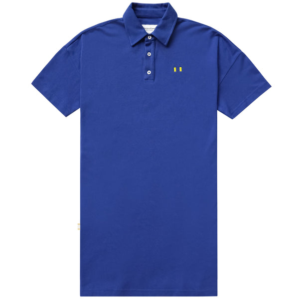 Made in Canada Flag Polo Dress Royal - Province of Canada