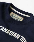 Made in Canada Fleece Canadian Sport Sweatshirt Navy - Unisex - Province of Canada