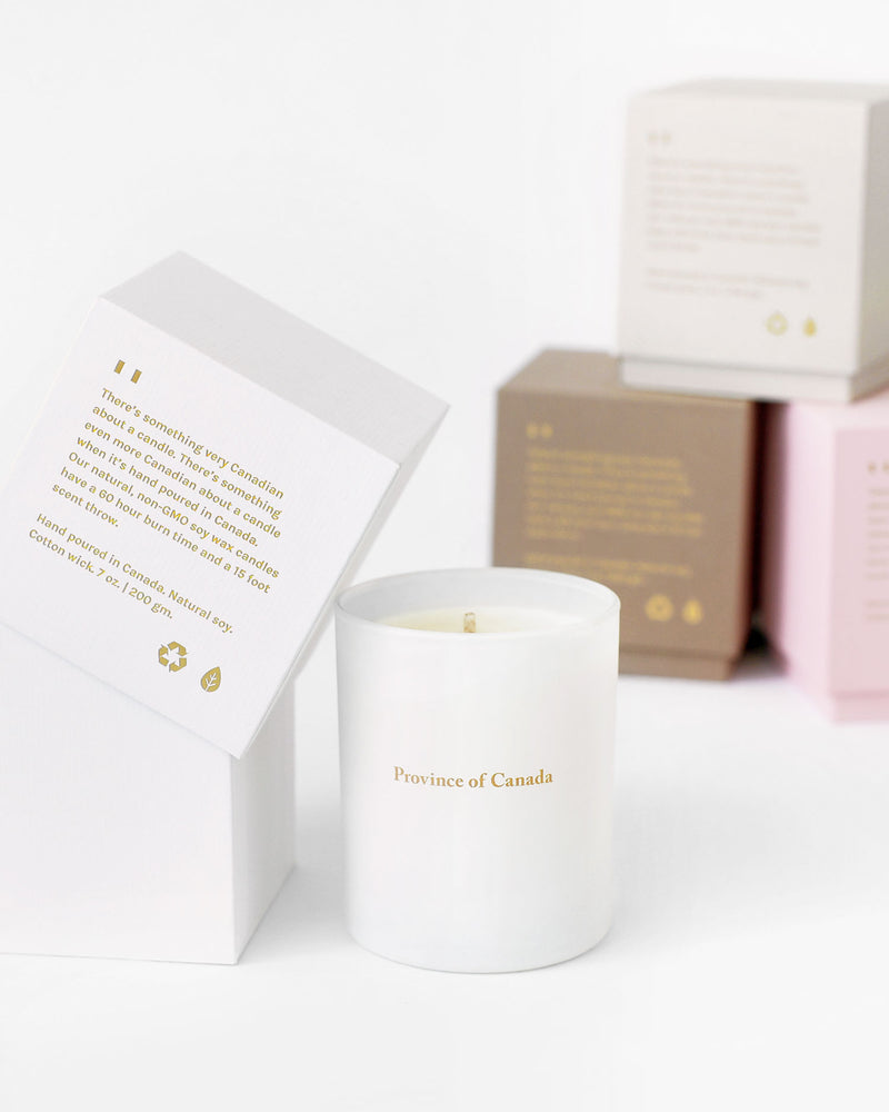 Made in Canada Parfum de Maison Candle - Province of Canada