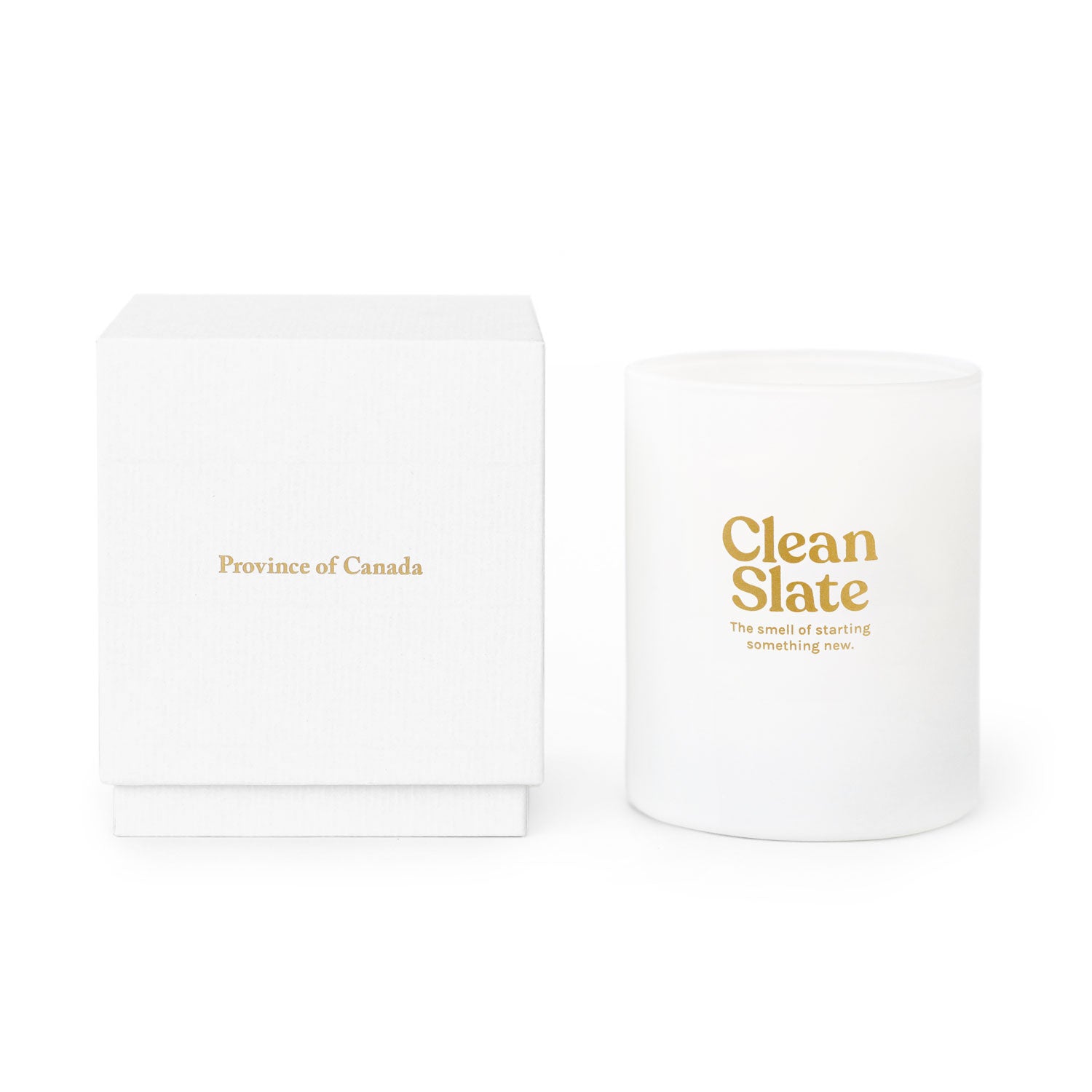 Made in Canada Clean Slate Candle - Province of Canada