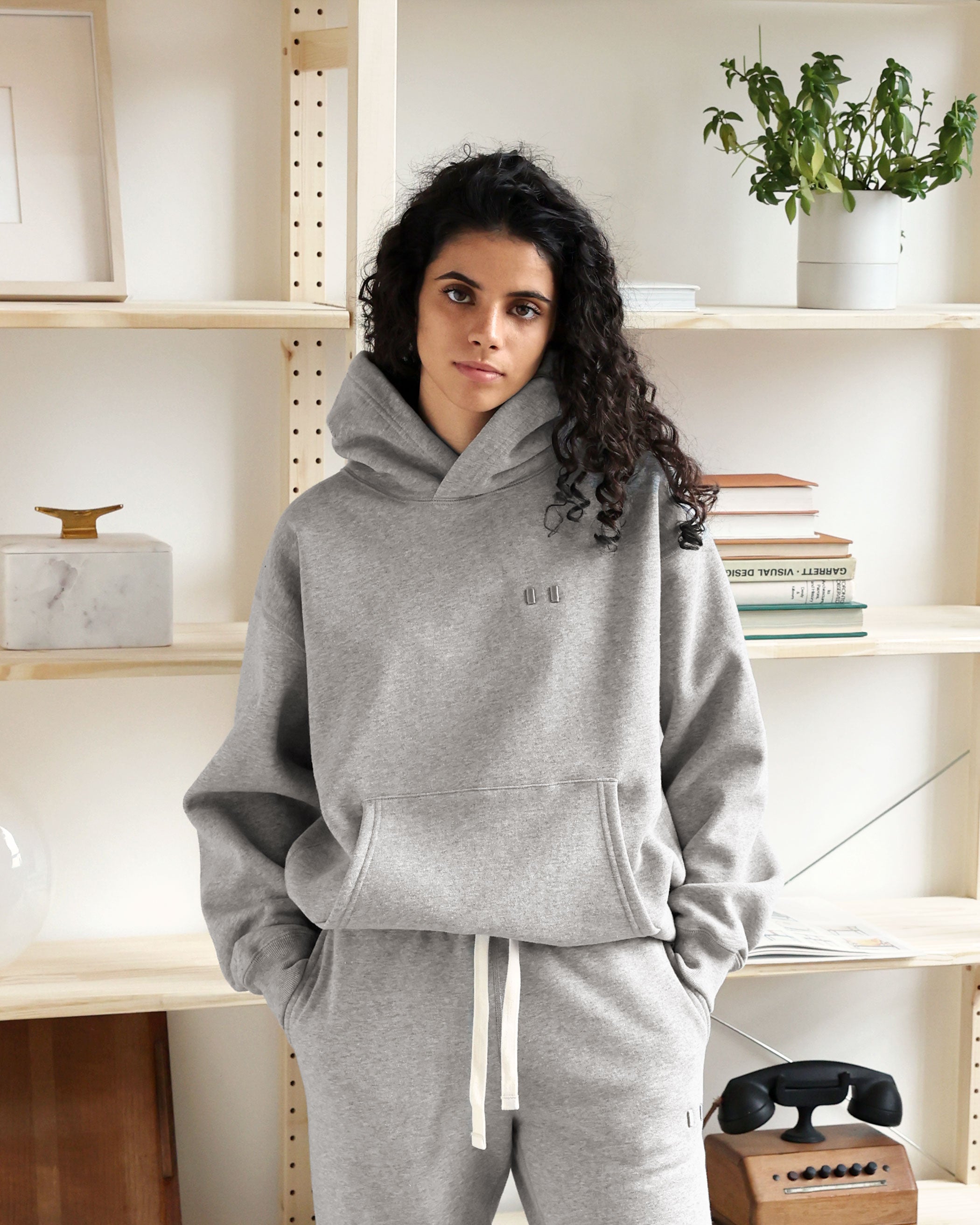 Flag Fleece Hoodie Heather Grey - Unisex – Province of Canada