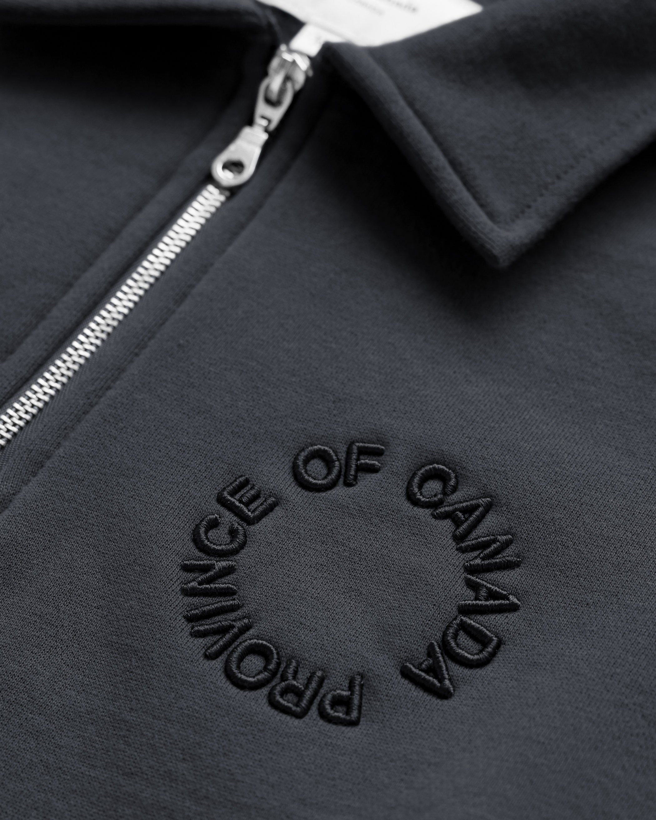 Half Zip Fleece Sweatshirt Coal - Unisex – Province of Canada