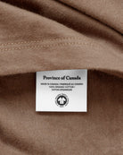 Made in Canada Monday Long Sleeve Tee Cocoa Brown - Unisex - Province of Canada