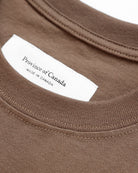 Made in Canada Pocket T-Shirt Dress Cocoa - Province of Canada