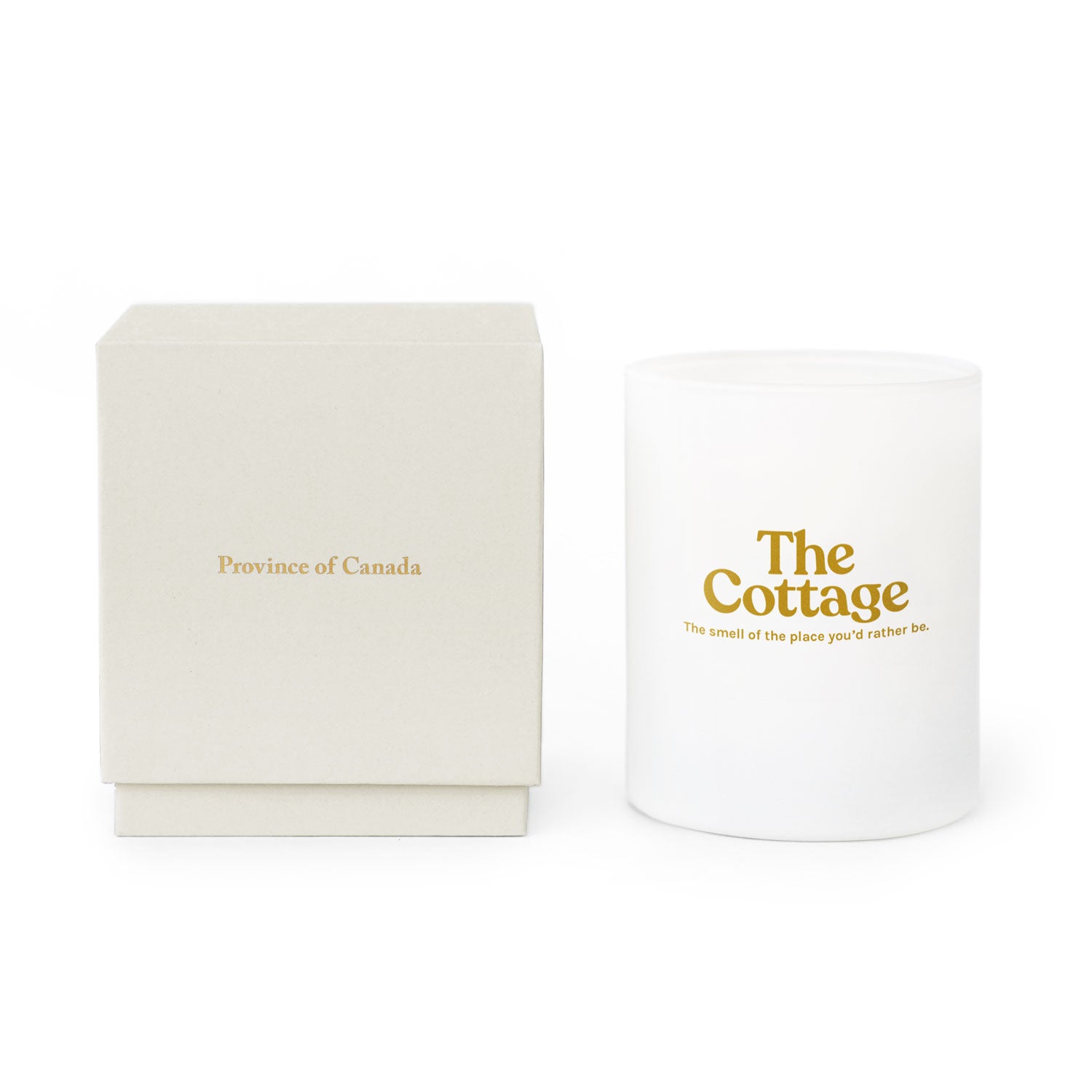 Made in Canada Hand Poured Soy The Cottage Candle - Province of Canada