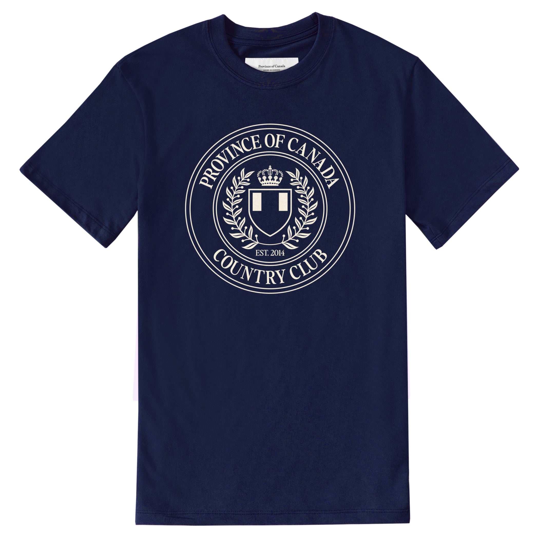 Made in Canada Country Club Tee Navy - Unisex - Province of Canada