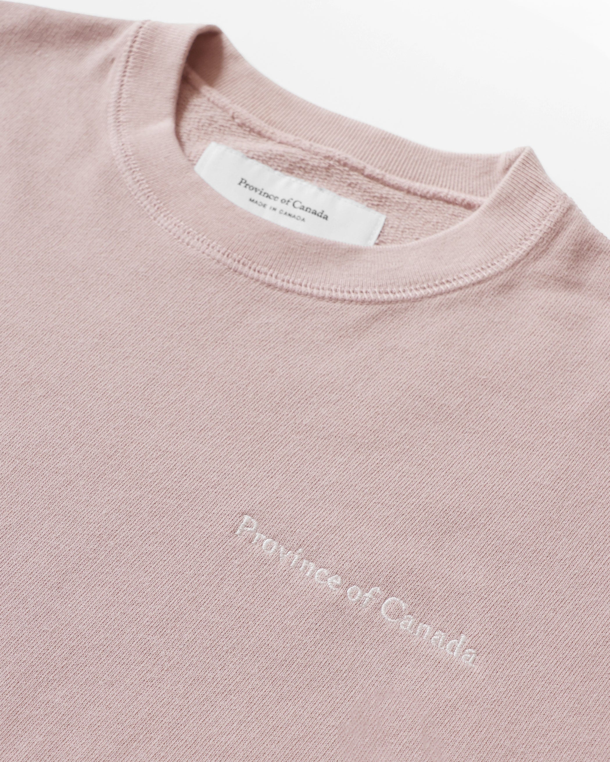 Made in Canada 100% Cotton French Terry Crop Sweatshirt Dusk - Province of Canada