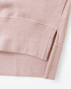 Made in Canada 100% Cotton French Terry Long Sweatshirt Tunic Dusk Pink - Province of Canada