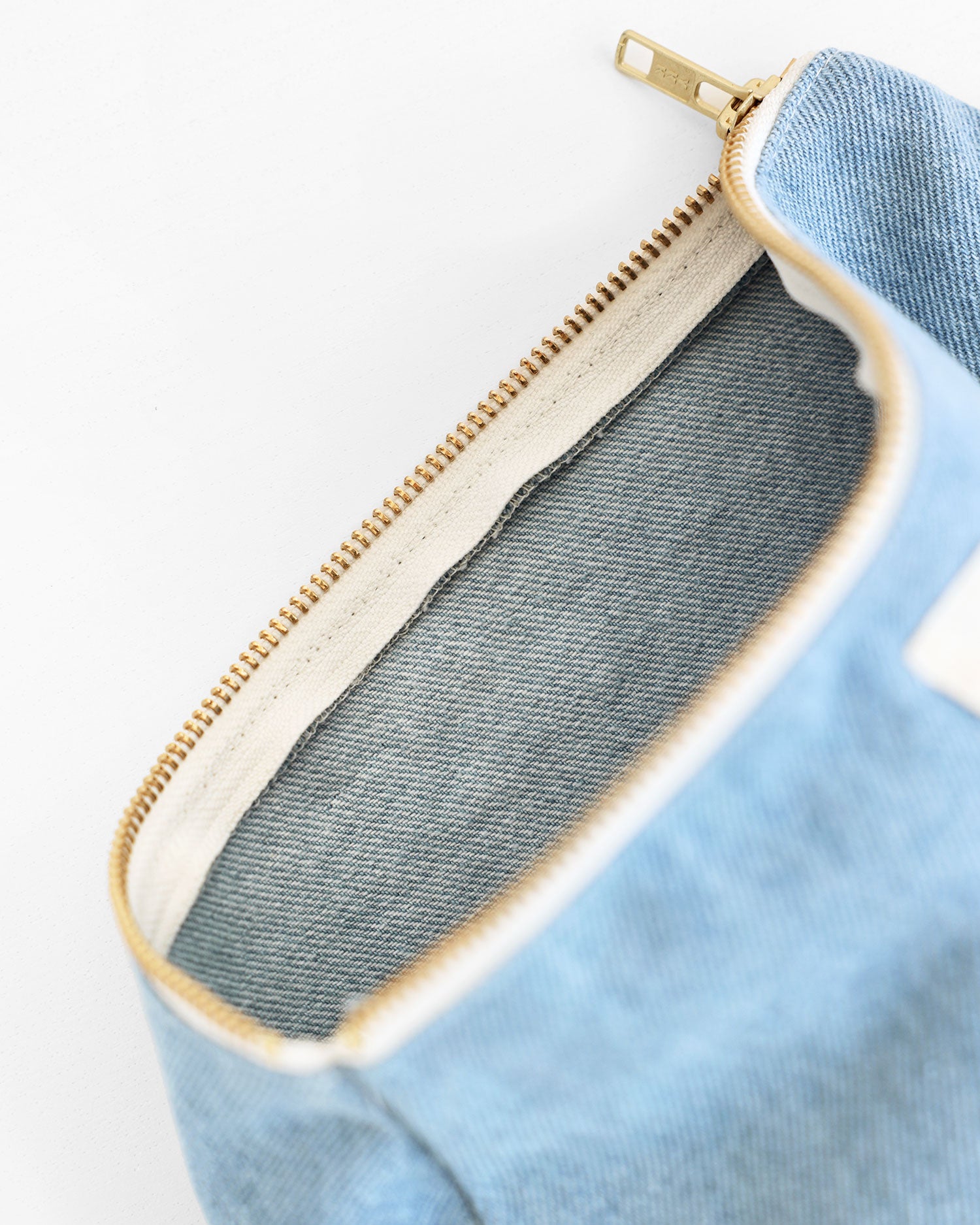 Made in Canada 100% Cotton Denim Pouch Bag Organizer - Province of Canada