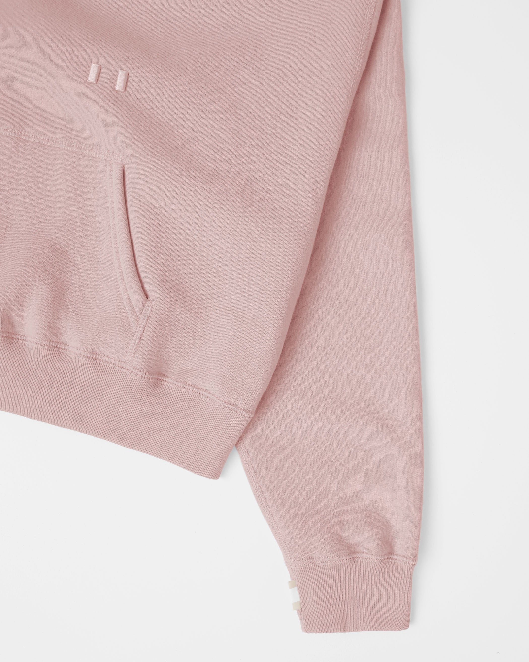 【mahagrid】23FW★ TWO ROSE HOODIE DON'T PANIC PIGMENT SWEATSHIRT[PINK] - MAHAGRID
