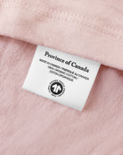100% Organic Cotton Made in Canada Monday Tee T-Shirt Dusk Dirty Pink Champagne - Province of Canada