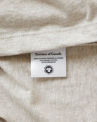 Made in Canada 100% Cotton Pocket T-Shirt Dress Oatmeal - Province of Canada
