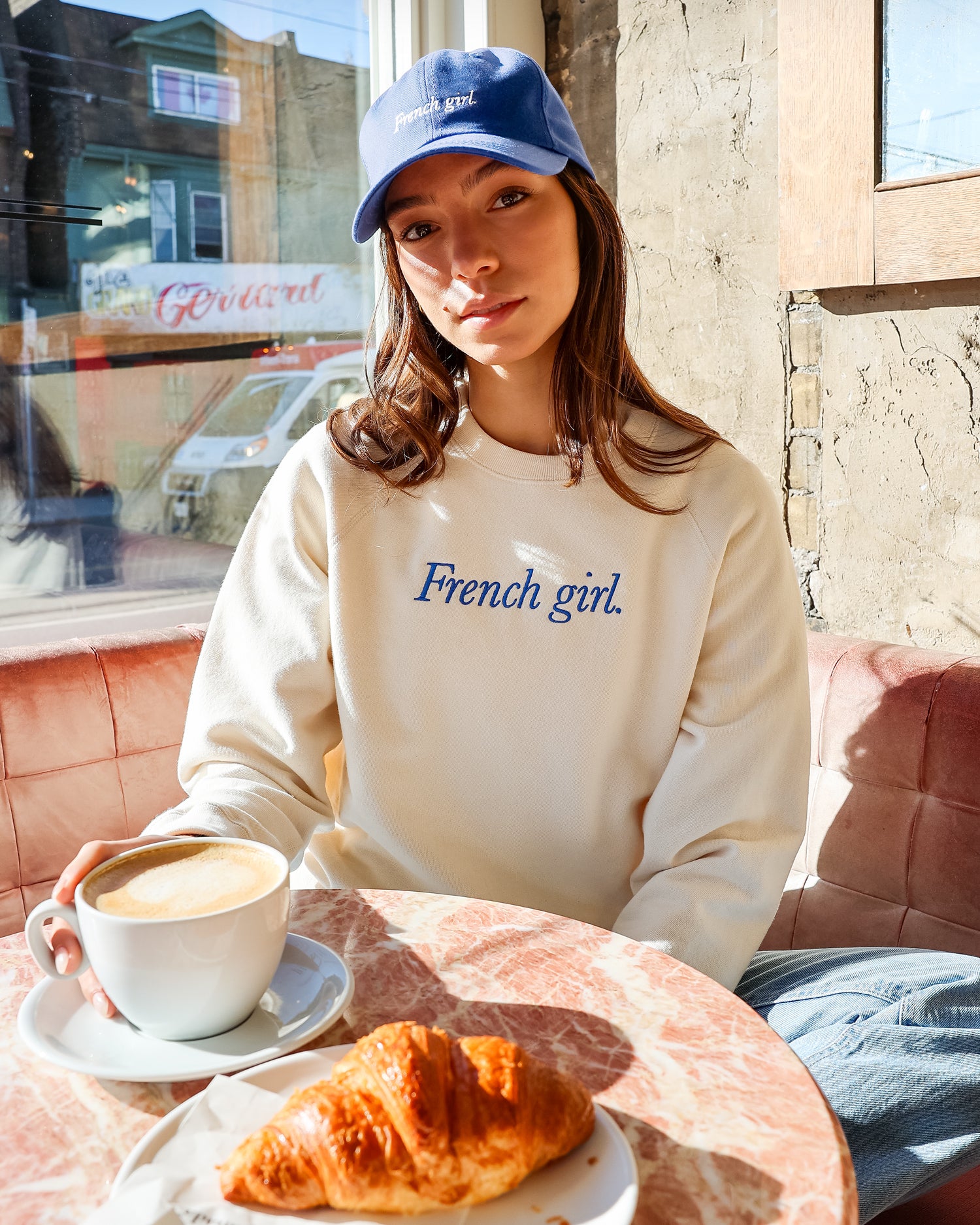 Outlet French Bread Oversize Sweatshirt