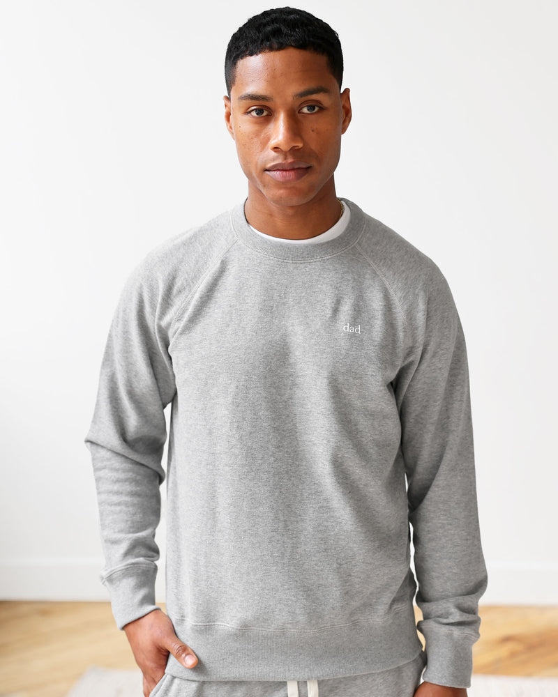 Basic Sweatshirt In Plus Size Forever Comfort™ Collection - Light Heather  Grey Grey | NYDJ