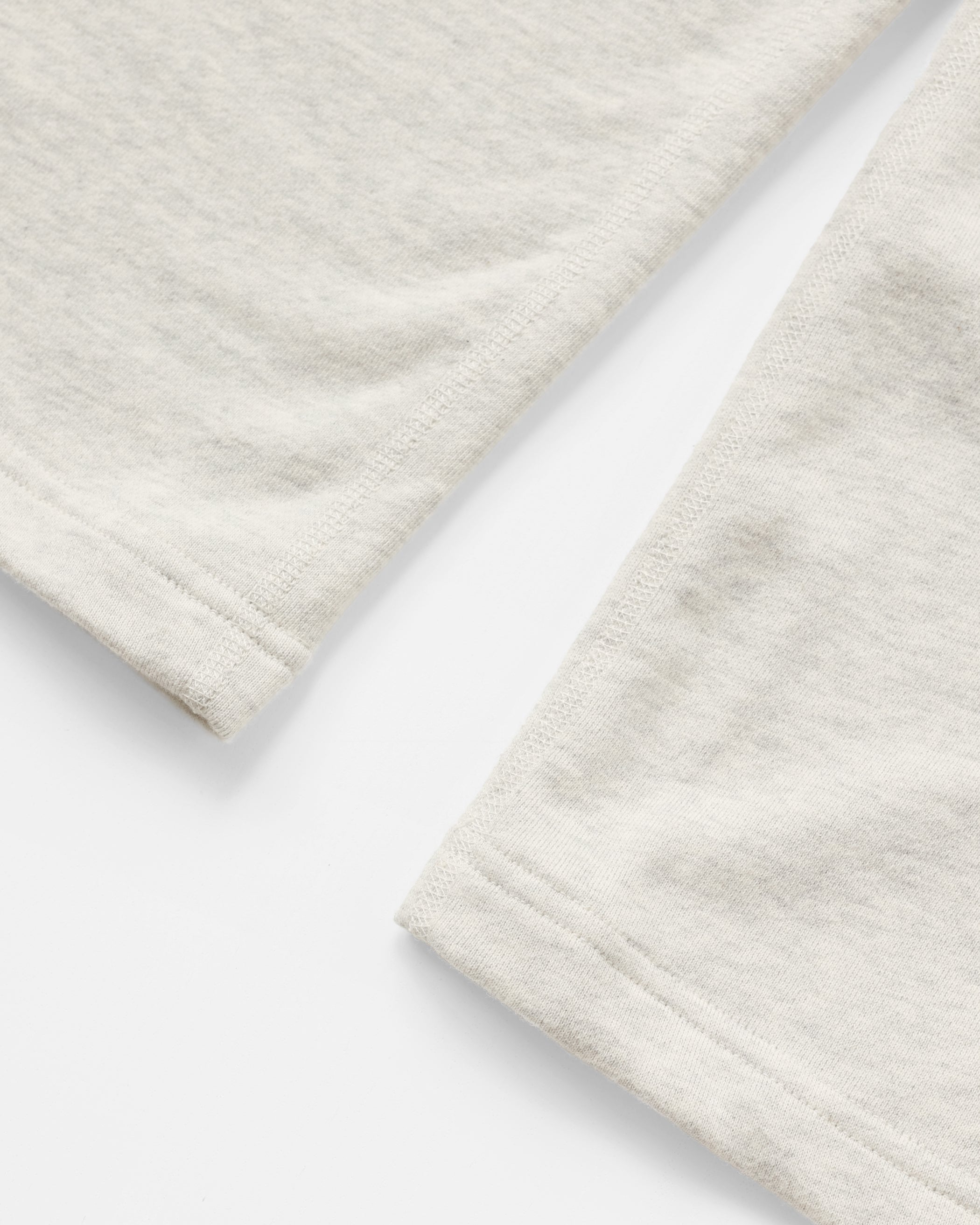 Made in Canada 100% Cotton Wide Leg Cropped French Terry Sweatpant Eggshell - Unisex - Province of Canada