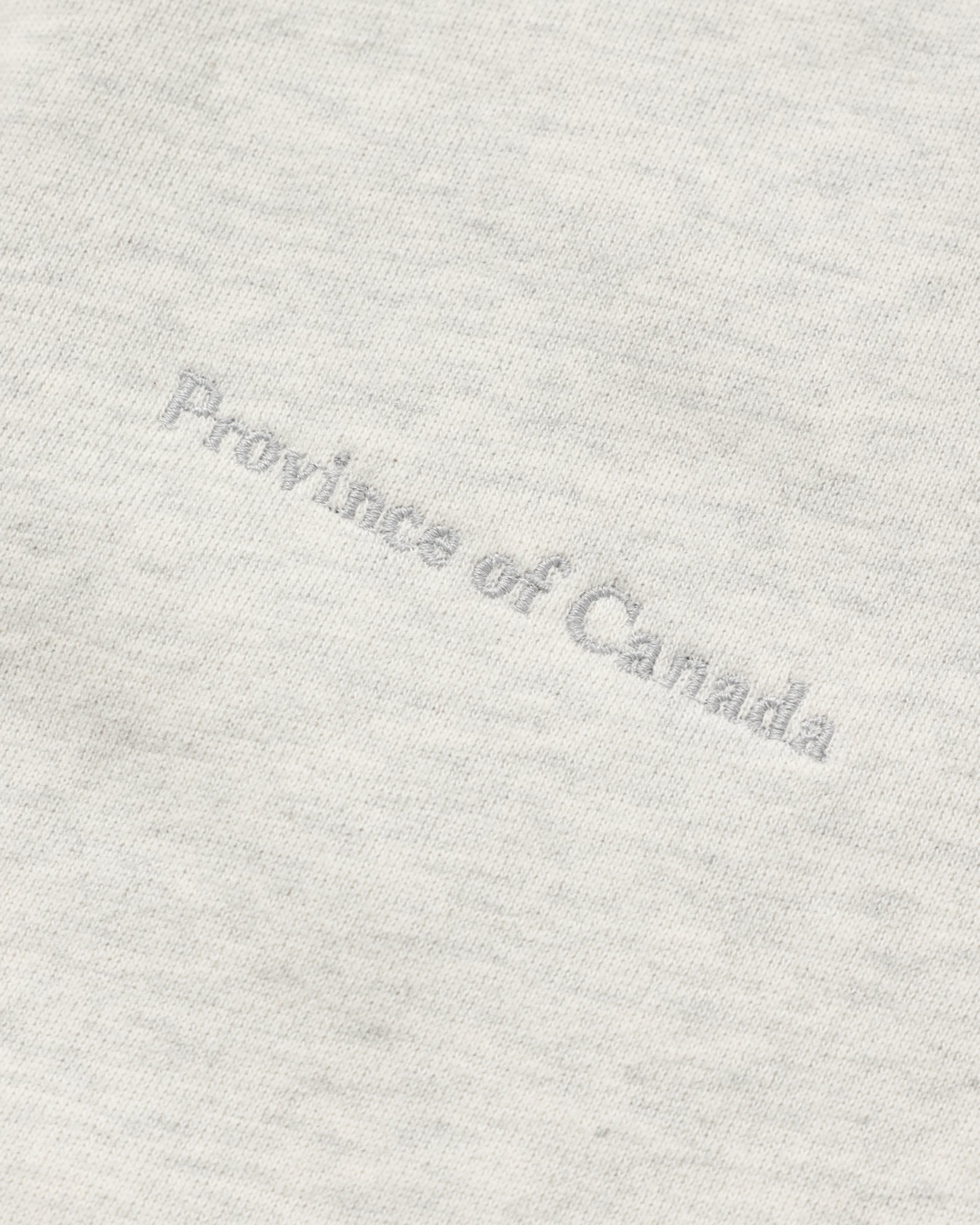 Made in Canada 100% Cotton Wide Leg Cropped French Terry Sweatpant Eggshell - Unisex - Province of Canada