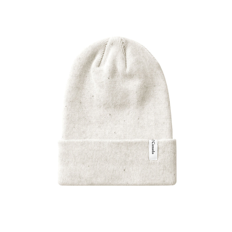 Made in Canada Fine Ribbed Cotton Toque Eggshell - Province of Canada