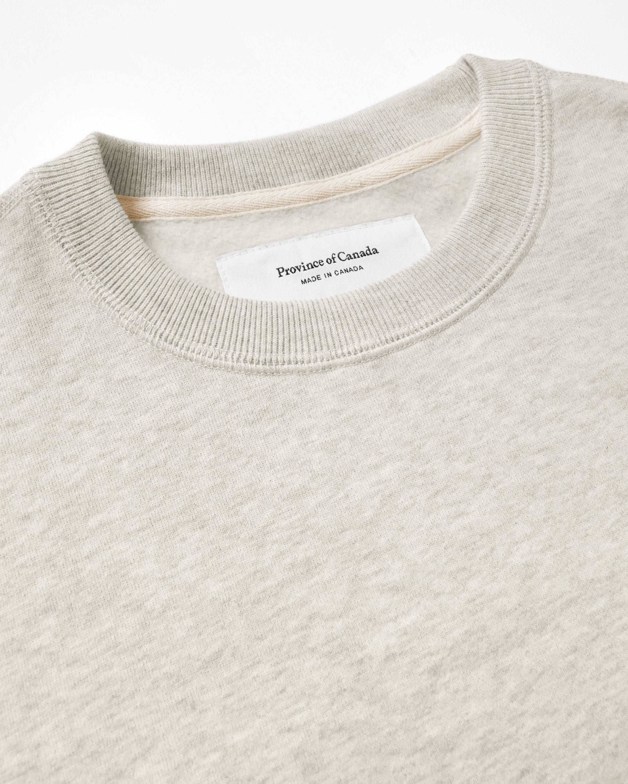 Flag Fleece Sweatshirt Eggshell - Unisex – Province of Canada