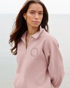 Made in Canada Half Zip Fleece Sweatshirt Dusk - Unisex - Province of Canada