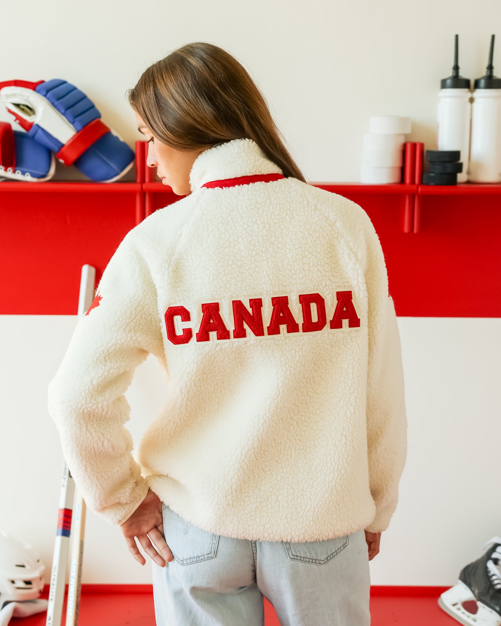 Province of Canada x Heated Rivalry Fleece Jacket - Made in Canada