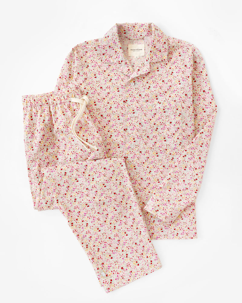 Made in Canada Pyjama Pant Floral - Unisex - Province of Canada