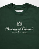 Made in Canada Country Club Tee Forest - Unisex - Province of Canada