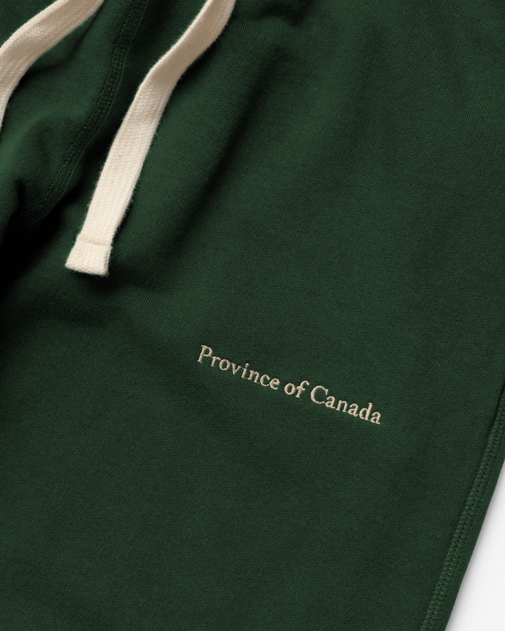 Made in Canada 100% Cotton Wide Leg French Terry Sweatpant Forest - Unisex - Province of Canada
