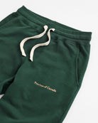 Made in Canada 100% Cotton Skinny French Terry Sweatpant Forest - Unisex - Province of Canada