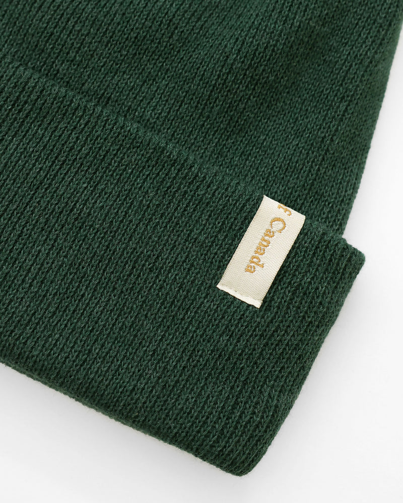 Forest Made in Canada Ribbed Cotton Toque Beanie - Province of Canada