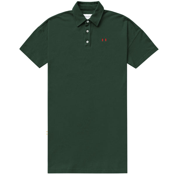 Made in Canada Flag Polo Dress Evergreen - Province of Canada