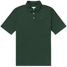 Made in Canada Flag Polo Shirt Evergreen Unisex - Province of Canada