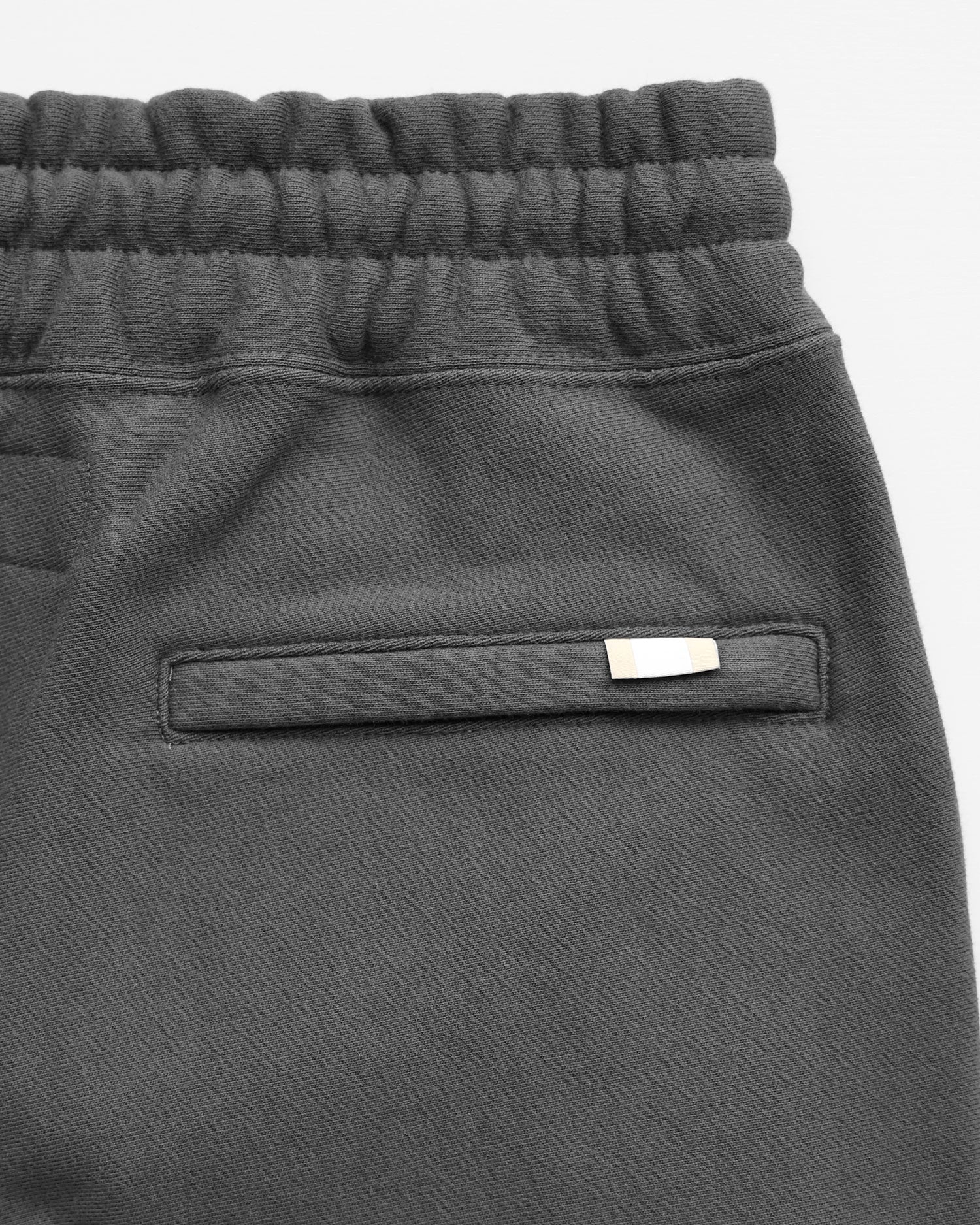 Made in Canada Reverse 100% Cotton Cross Grain Sweatpants Vintage Black Graphite - Unisex - Provice of Canada