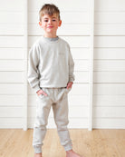 Kids French Terry Sweatpant Eggshell - Unisex - Made in Canada - Province of Canada