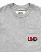 UNO Pocket Long Sleeve Tee Heather Grey Unisex - Made in Canada - Province of Canada