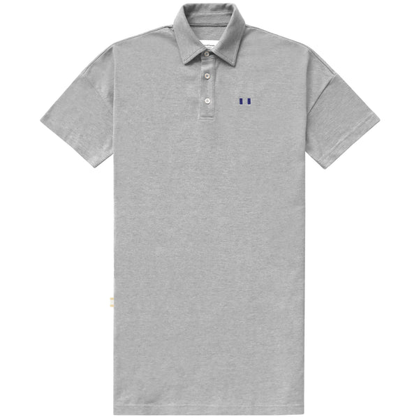 Made in Canada Flag Polo Dress Heather Grey - Province of Canada