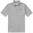 Made in Canada Flag Polo Shirt Heather Grey - Unisex - Province of Canada