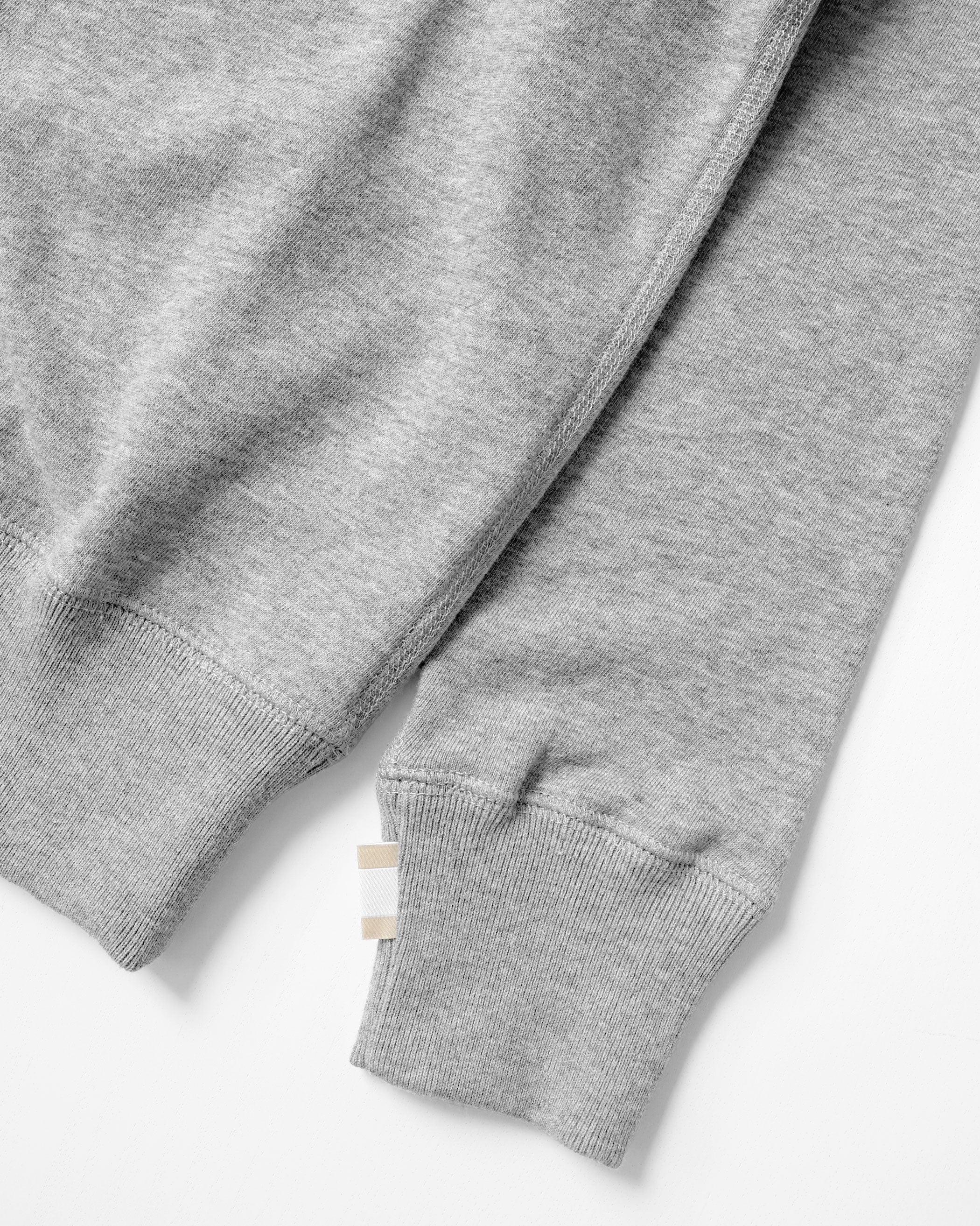 French Terry Sweatshirt Medium in Heather Grey Unisex 100 Cotton Province of Canada