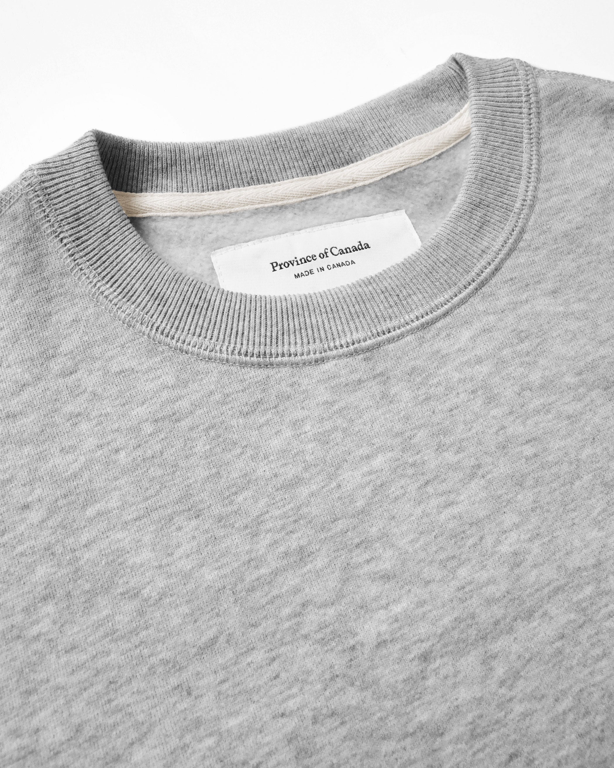 Flag Fleece Sweatshirt Heather Grey - Unisex – Province of Canada