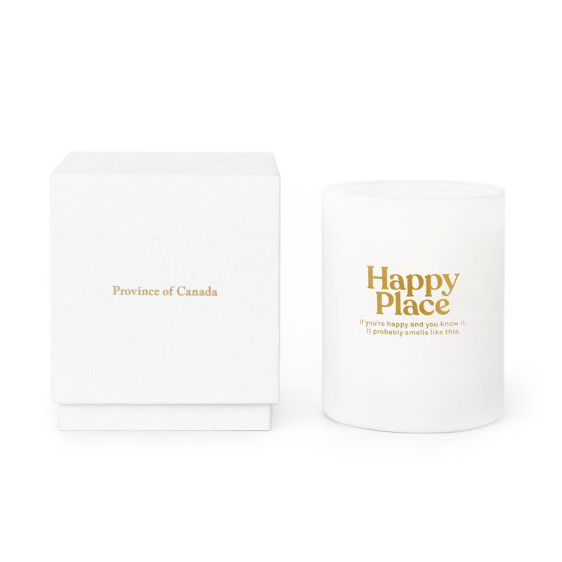 Made in Canada Happy Place Candle - Province of Canada