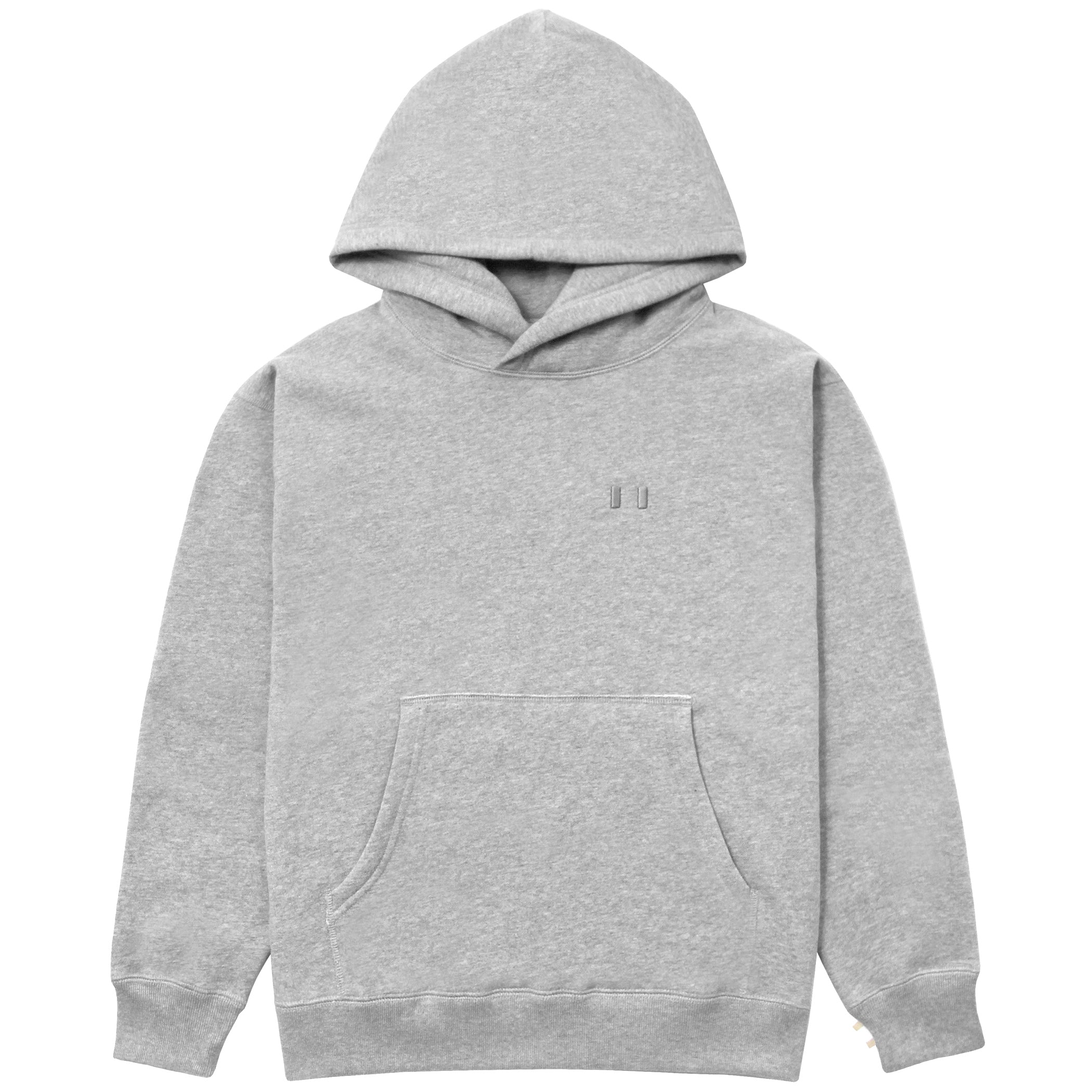 Made in Canada Flag Fleece Hoodie Heather Grey - Unisex