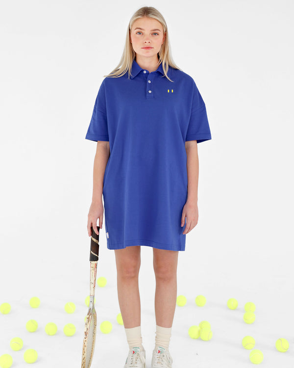 Made in Canada Flag Polo Dress Royal - Province of Canada