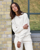 Province of Canada - Lounge Fleece Sweatshirt Cream - Made in Canada