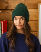 Made in Canada - Cashmere Wool Rib Toque Forest - Province of Canada