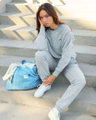 Province of Canada - Lounge Fleece Sweatshirt Heather Grey - Made in Canada