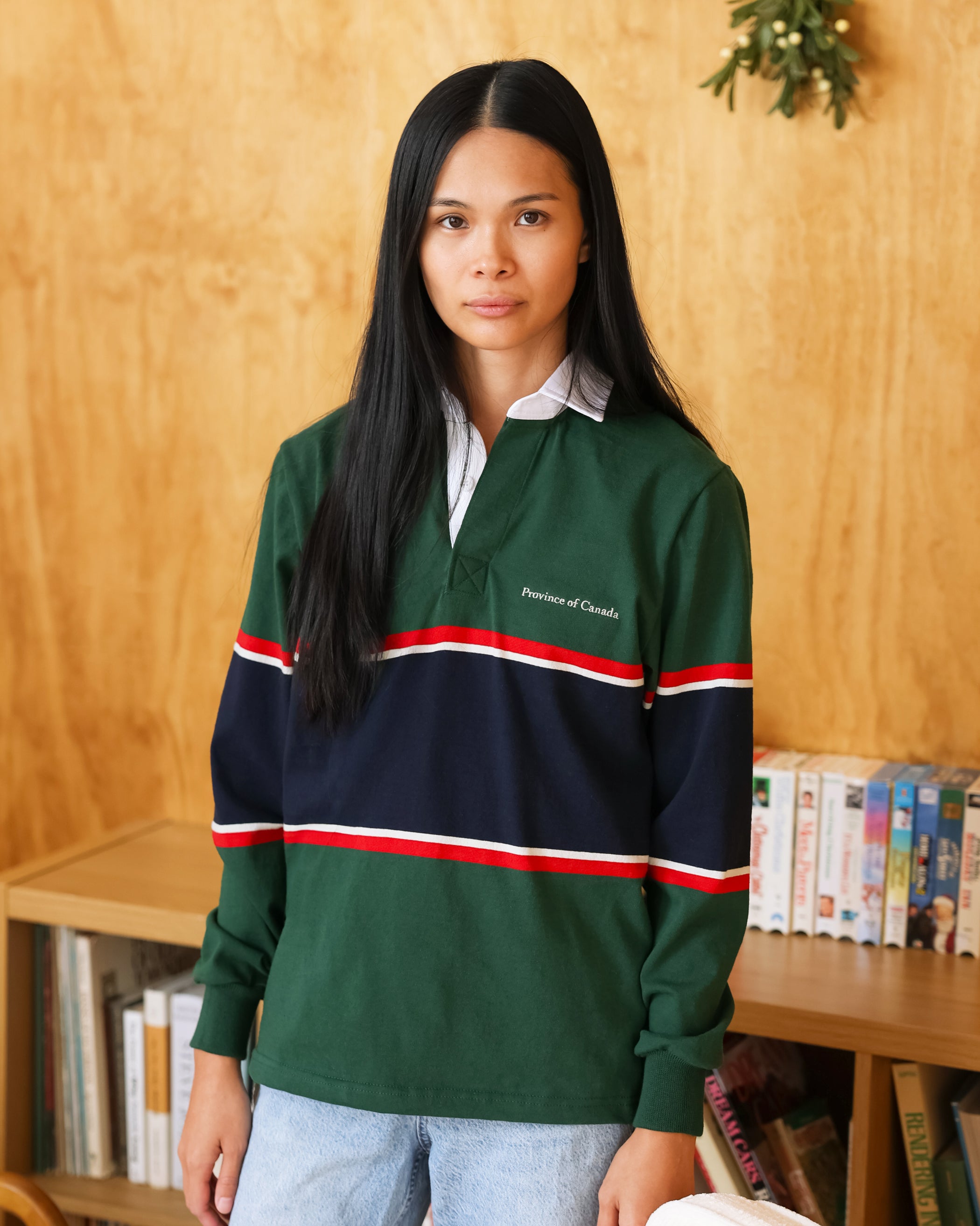 Made in Canada 100% Cotton Jules Rugby Shirt - Unisex - Province of Canada 