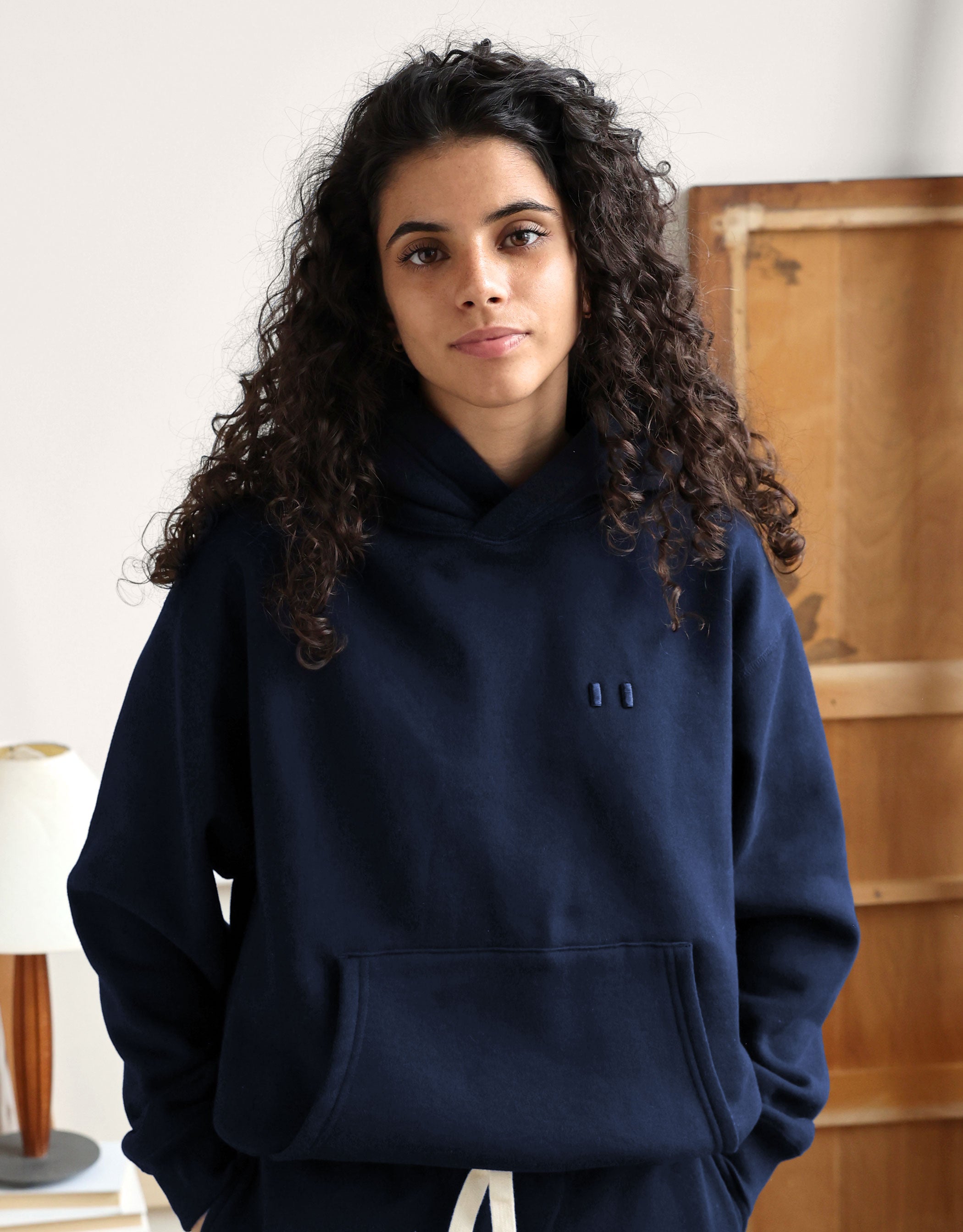 Flag Fleece Hoodie Navy - Unisex – Province of Canada