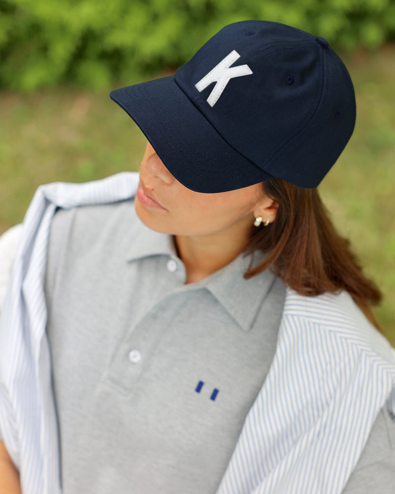 Made in Canada Letter K Baseball Hat Navy - Province of Canada