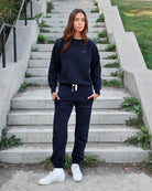 Made in Canada Lounge Fleece Sweatpant Navy Unisex - Province of Canada