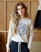 Made in Canada Country Club Long Sleeve Tee Oatmeal - Unisex - Province of Canada