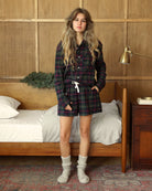 Province of Canada - 100% Cotton Plaid Flannel Pyjama Short - Made in Canada